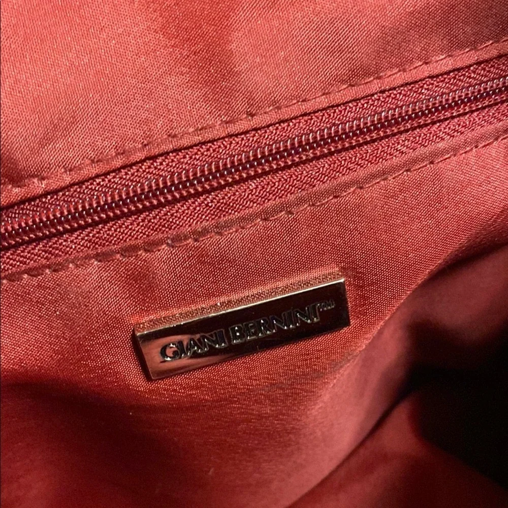Sophisticated Red Leather Shoulder Bag with Casual Style Practical Crossbody